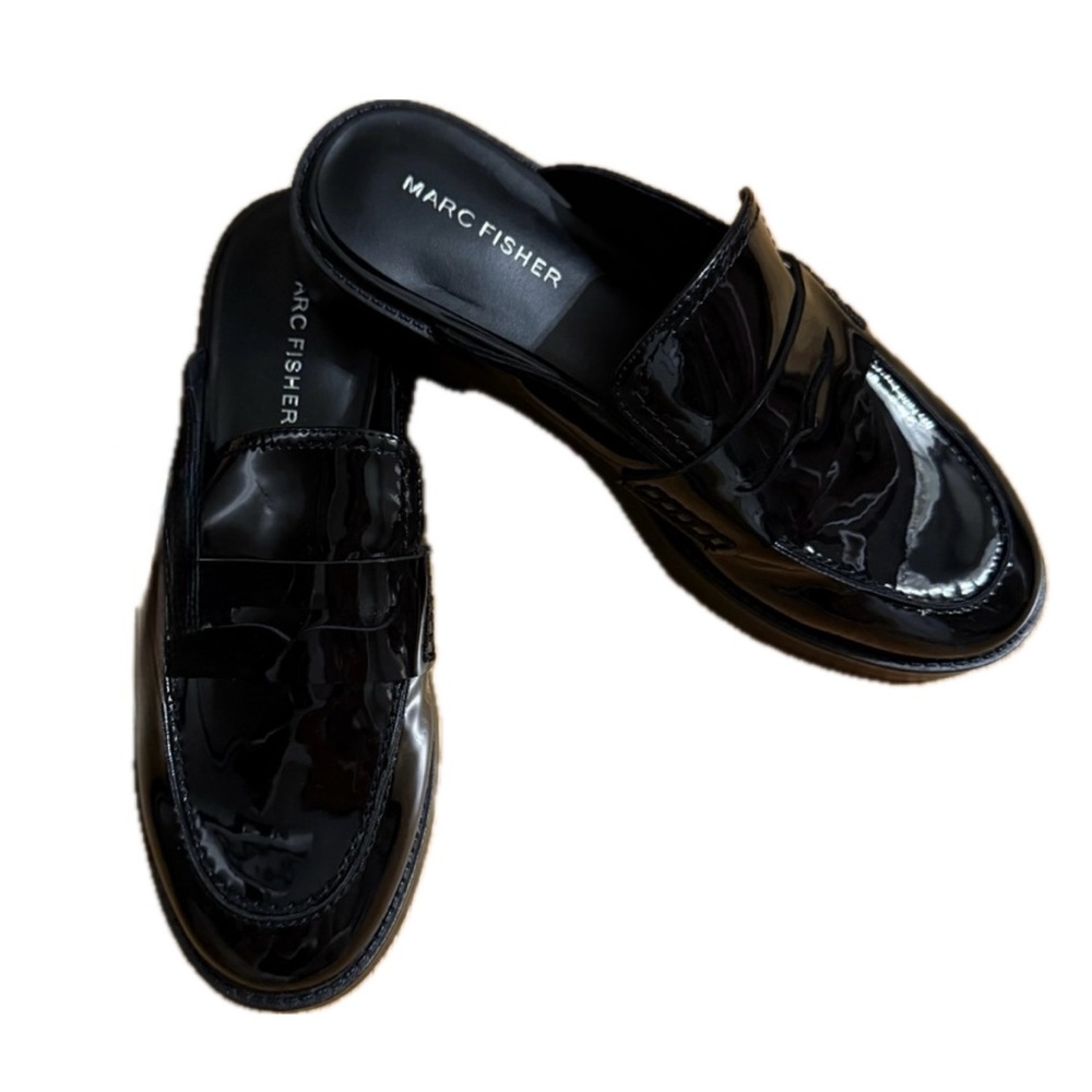Marc Fisher Women’s Black Paten Leather Shoes
